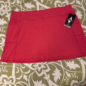 NEW Skechers Go Walk Flex High Waist Skort Size 3XL Pink Athletic Skirt Womens